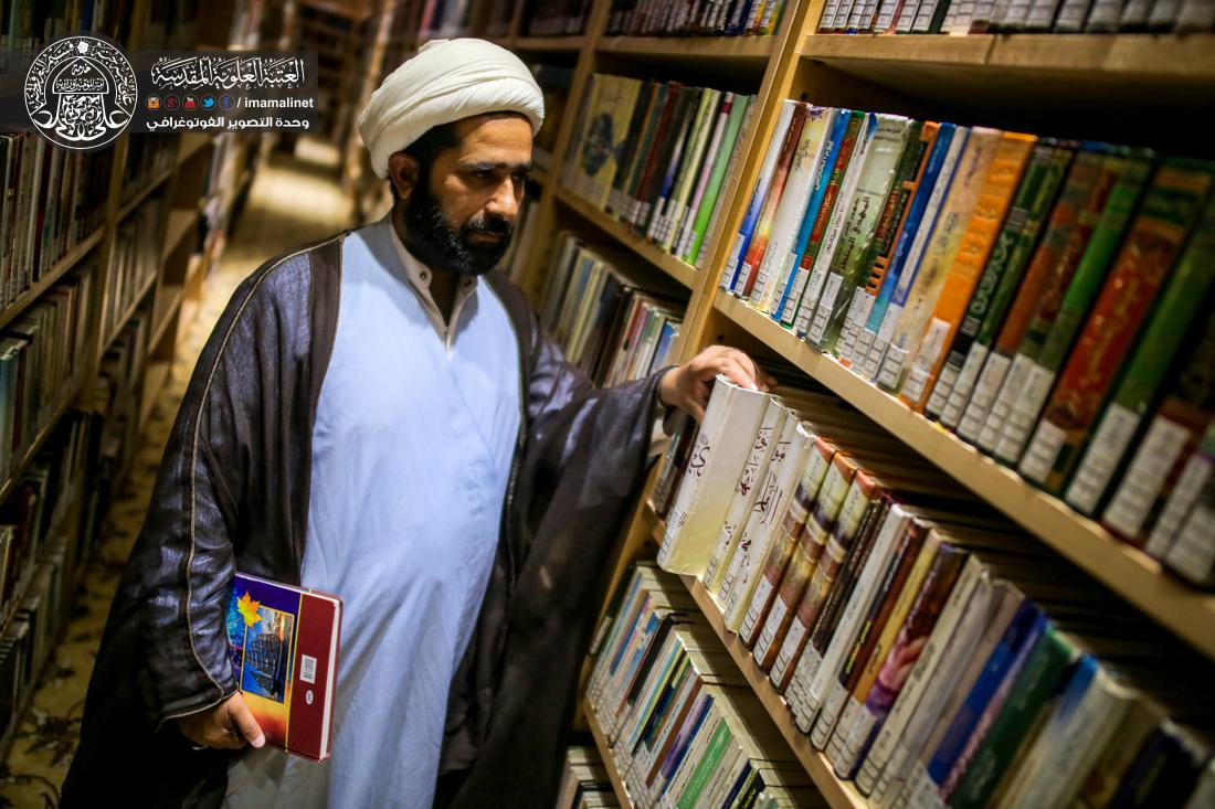 تقرير مصور : مكتبة الروضة الحيدرية المقدسة  | 