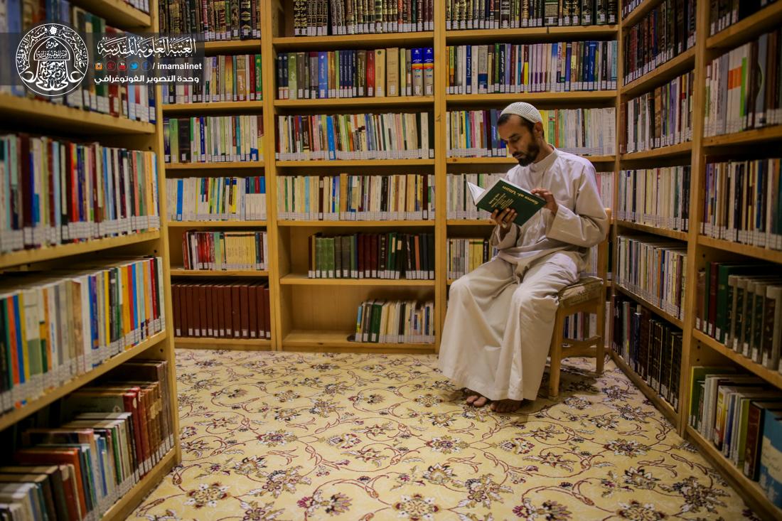 تقرير مصور : مكتبة الروضة الحيدرية المقدسة  | 