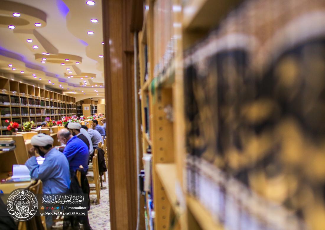 تقرير مصور : مكتبة الروضة الحيدرية المقدسة  | 