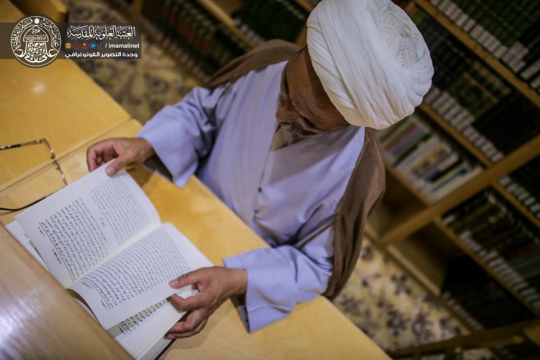 تقرير مصور : مكتبة الروضة الحيدرية المقدسة  | 