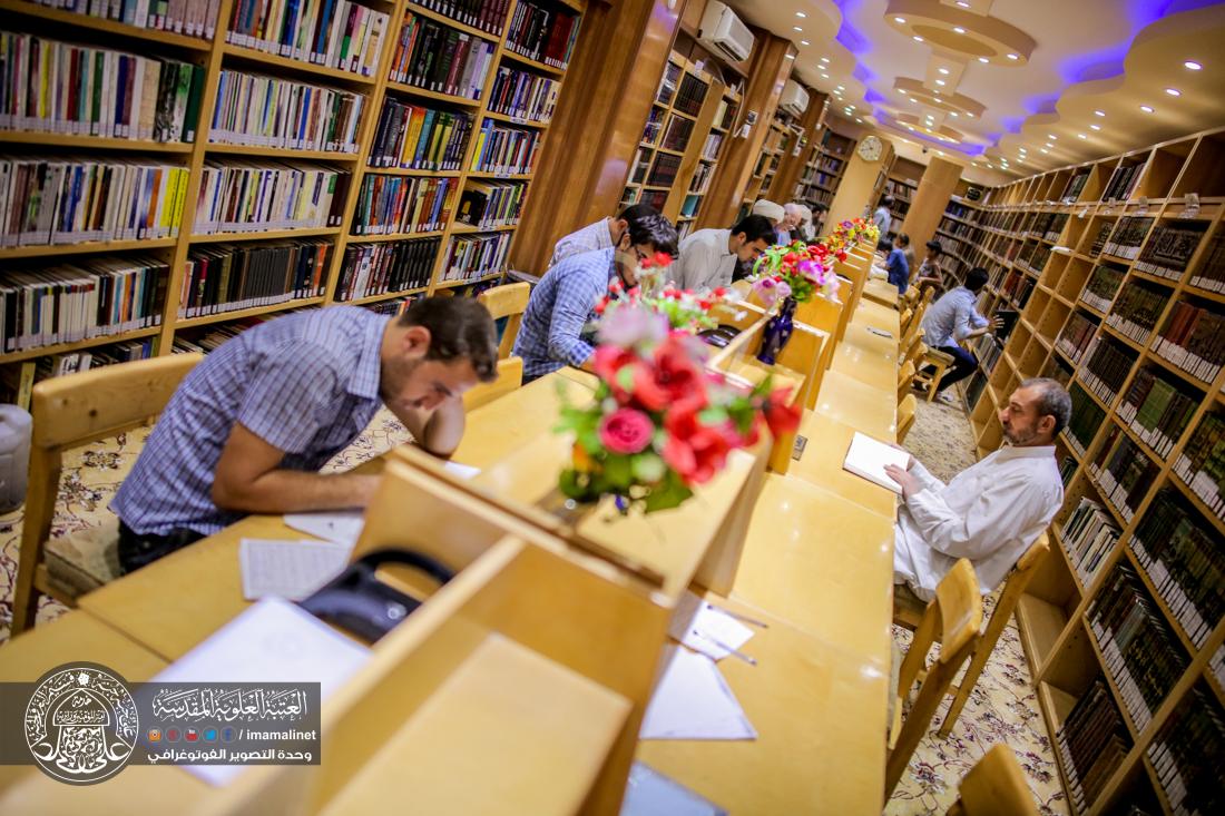 تقرير مصور : مكتبة الروضة الحيدرية المقدسة  | 