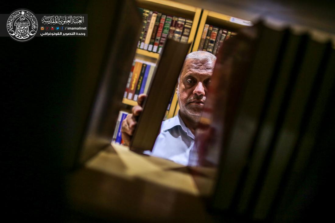 تقرير مصور : مكتبة الروضة الحيدرية المقدسة  | 
