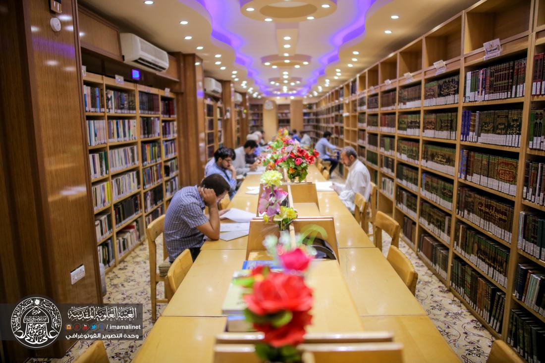 تقرير مصور : مكتبة الروضة الحيدرية المقدسة  | 