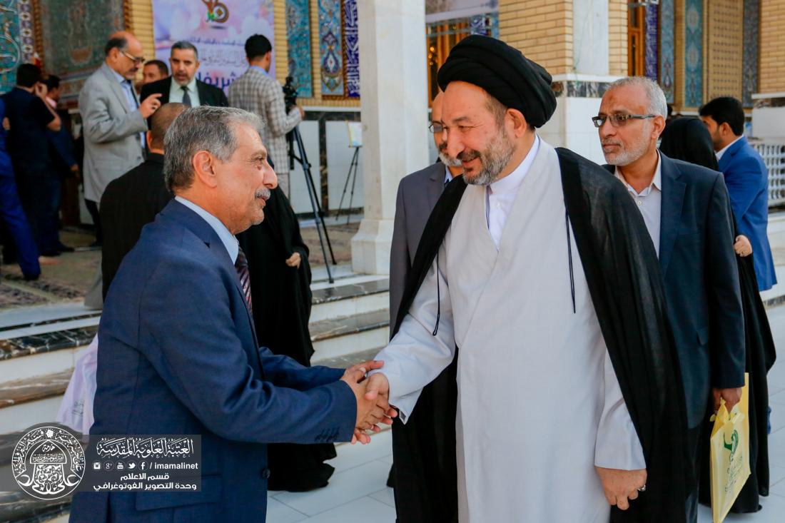 تقرير مصور : مهرجان السفير الخامس في امانة مسجد الكوفة المعظم  | 
