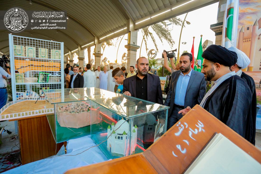 تقرير مصور : مهرجان الامام الباقر {ع} الثقافي السنوي في العتبة العباسيه المقدسة  | 