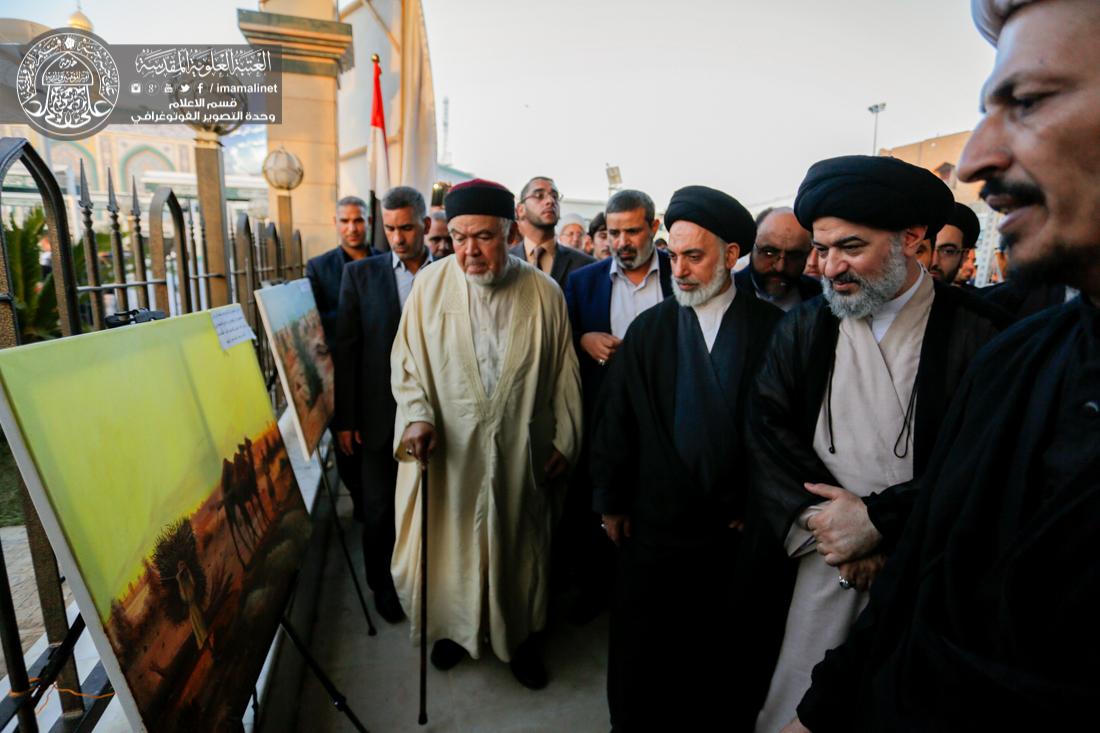 تقرير مصور : مهرجان الامام الباقر {ع} الثقافي السنوي في العتبة العباسيه المقدسة  | 