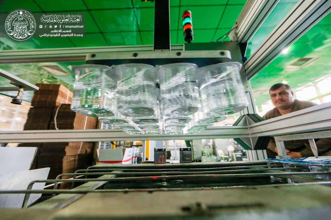 تقرير مصور : معمل مياه نبع العتبة التابع الى العتبة العلوية المقدسة | 