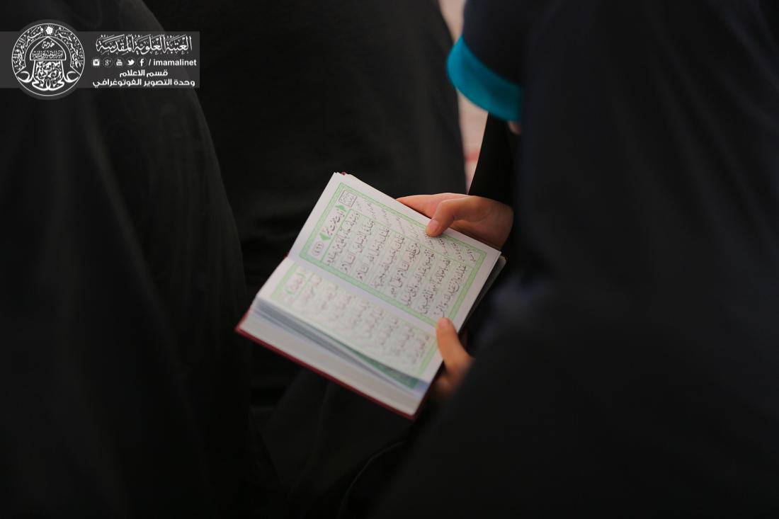تقرير مصور : الاجواء الروحانية داخل العتبة العلوية المقدسة | 