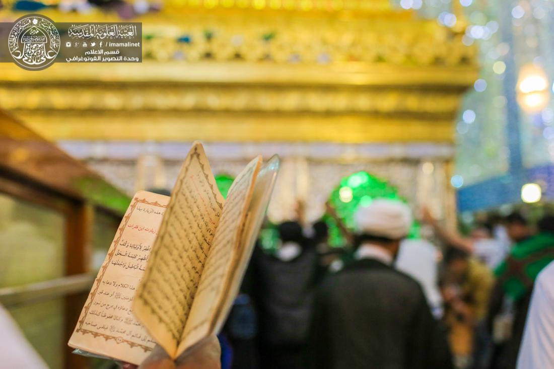 تقرير مصور : الاجواء الروحانية داخل العتبة العلوية المقدسة | 