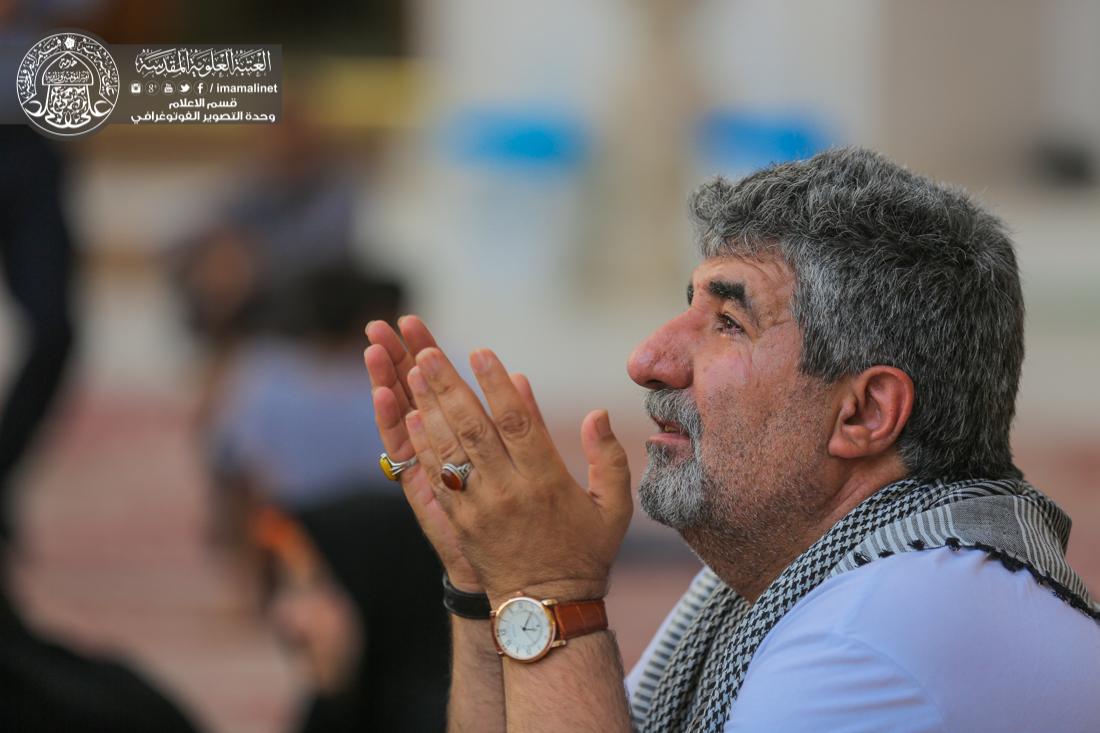 تقرير مصور : الاجواء الروحانية داخل العتبة العلوية المقدسة | 