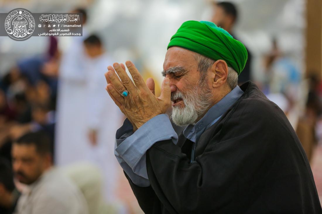 تقرير مصور : الاجواء الروحانية داخل العتبة العلوية المقدسة | 