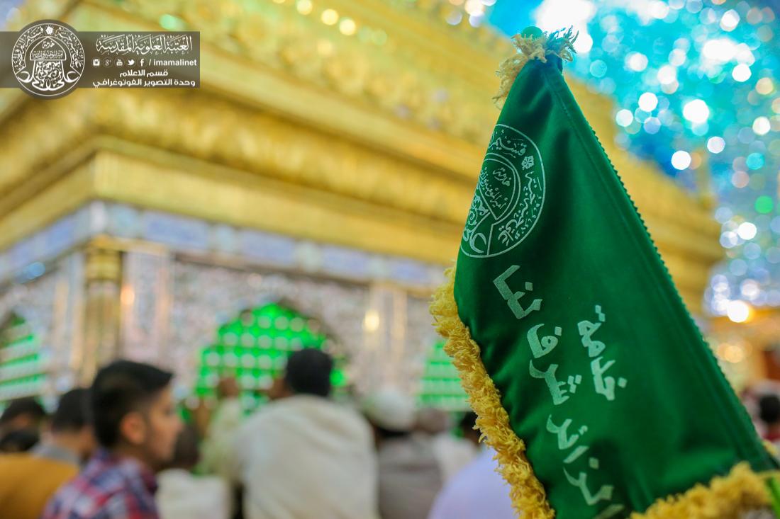 تقرير مصور : الاجواء الروحانية داخل العتبة العلوية المقدسة | 
