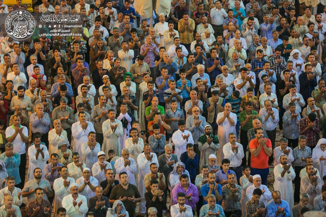 تقرير مصور : الاجواء الروحانية داخل العتبة العلوية المقدسة | 