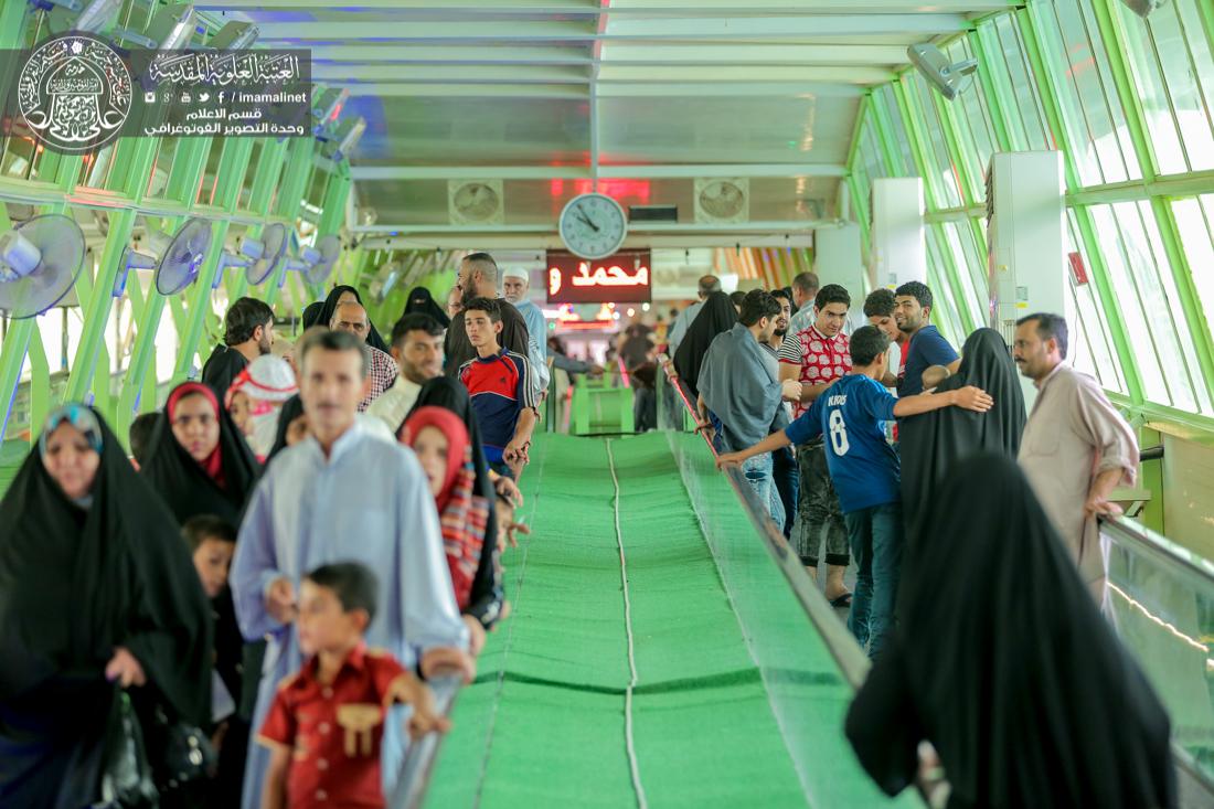 تقرير مصور : خدمات الزائرين في منطقة الحولي التابعة الى العتبة العلوية المقدسة  | 