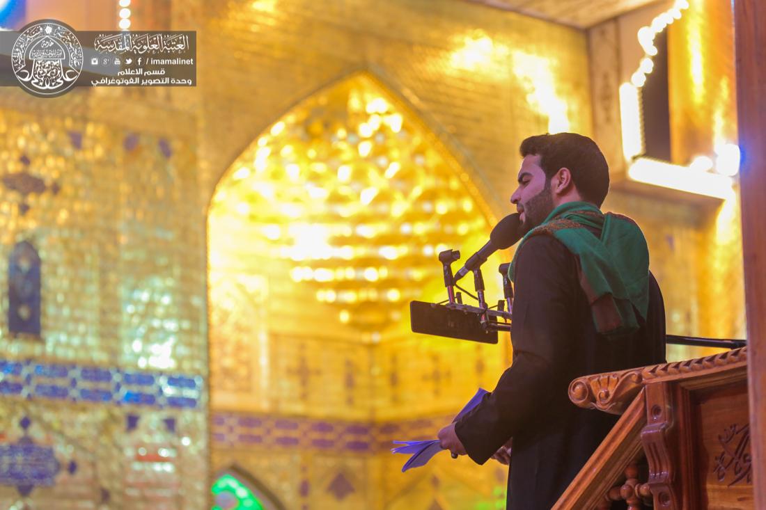 تقرير مصور : الاجواء الايمانية داخل العتبة العلوية المقدسة في ليلة استشهاد الامام جعفر الصادق سلام الله عليه | 