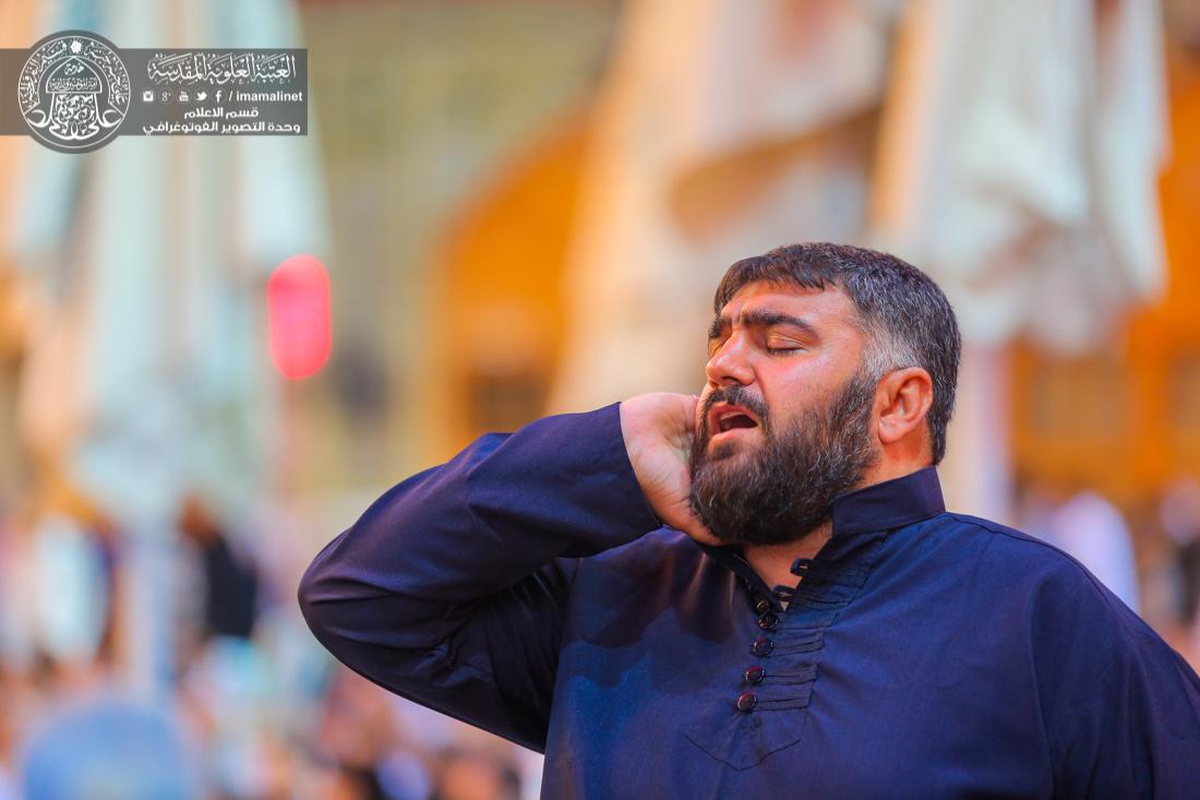 تقرير مصور : الاجواء الايمانية داخل العتبة العلوية المقدسة في ليلة استشهاد الامام جعفر الصادق سلام الله عليه | 