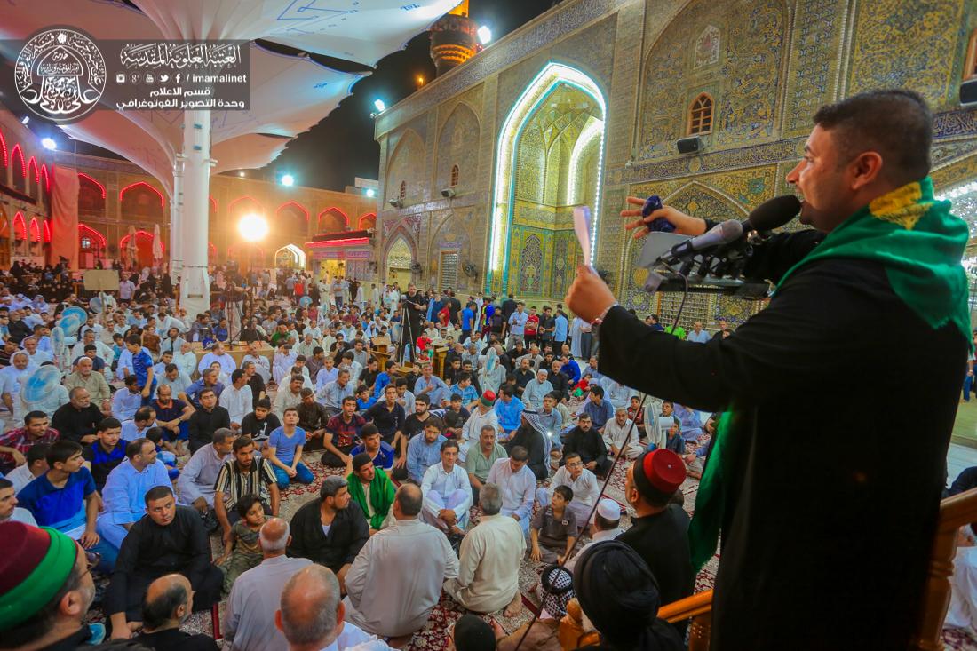 تقرير مصور : مواكب النجف الاشرف تعزي الامام علي عليه السلام بأستشهاد الامام جعفر الصادق سلام الله عليه | 