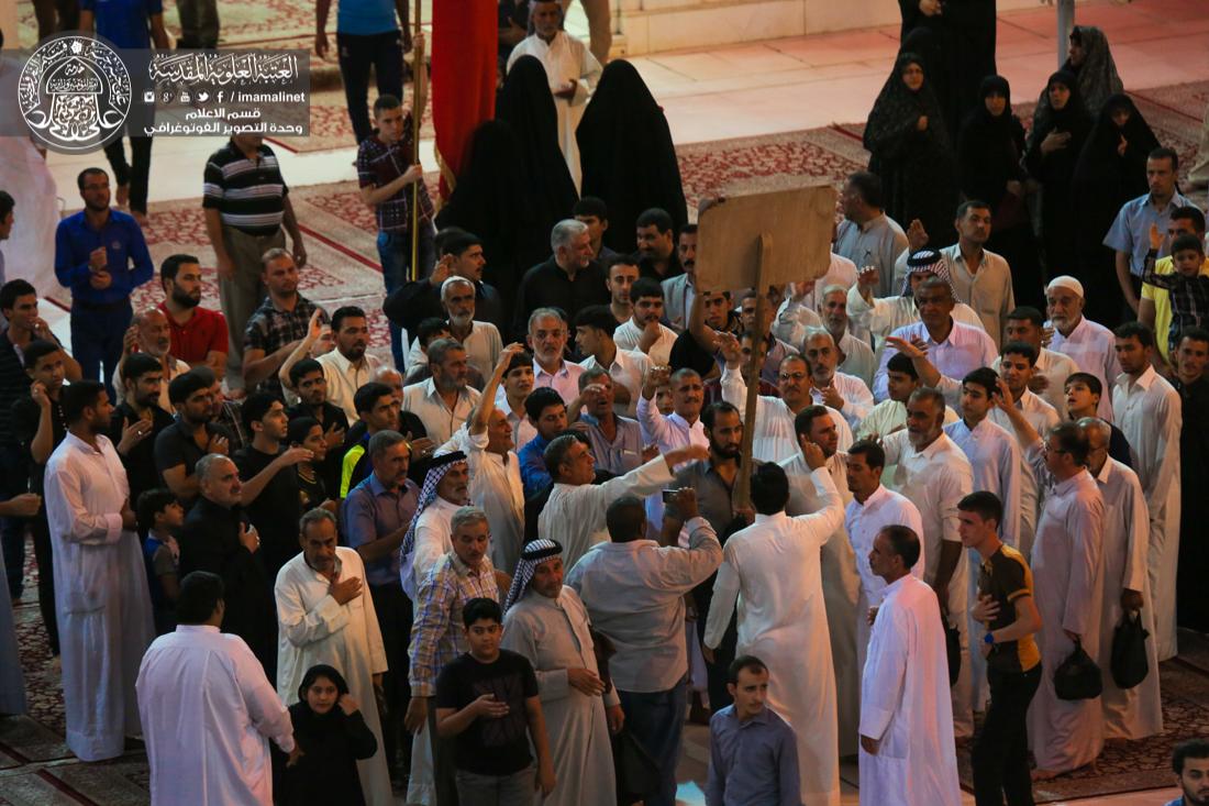 تقرير مصور : مواكب النجف الاشرف تعزي الامام علي عليه السلام بأستشهاد الامام جعفر الصادق سلام الله عليه | 