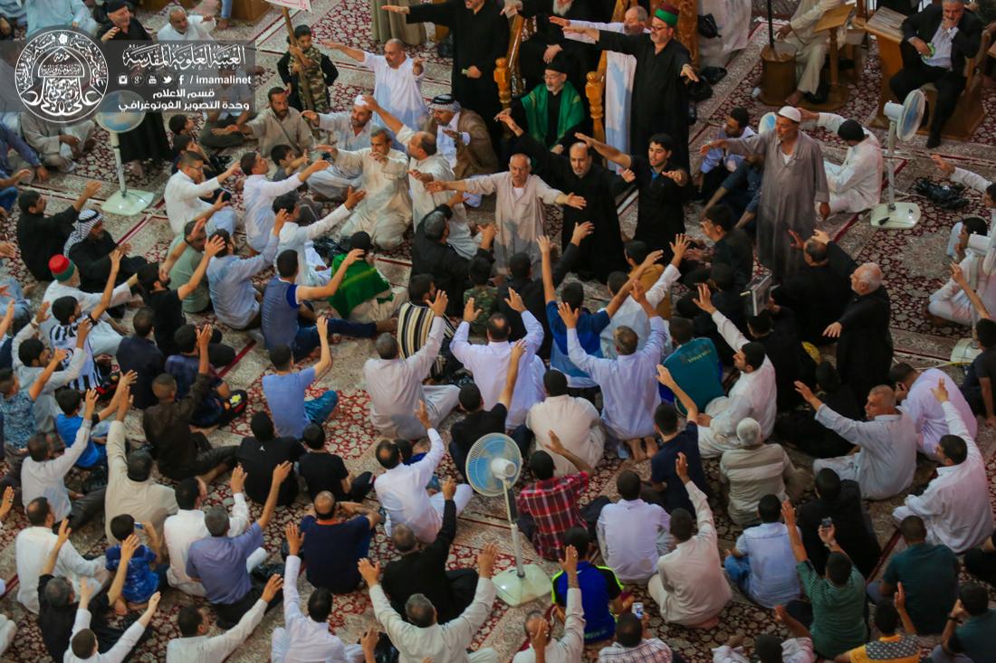 تقرير مصور : مواكب النجف الاشرف تعزي الامام علي عليه السلام بأستشهاد الامام جعفر الصادق سلام الله عليه | 