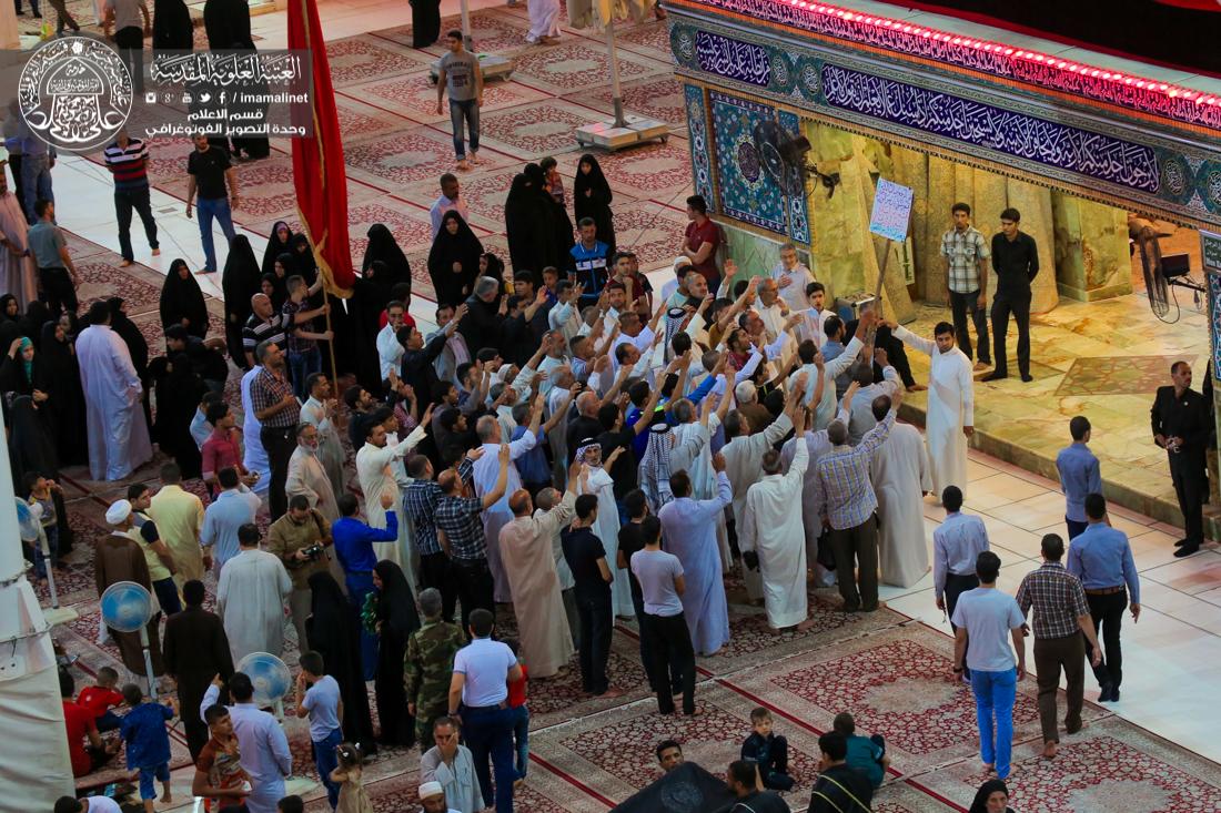 تقرير مصور : مواكب النجف الاشرف تعزي الامام علي عليه السلام بأستشهاد الامام جعفر الصادق سلام الله عليه | 