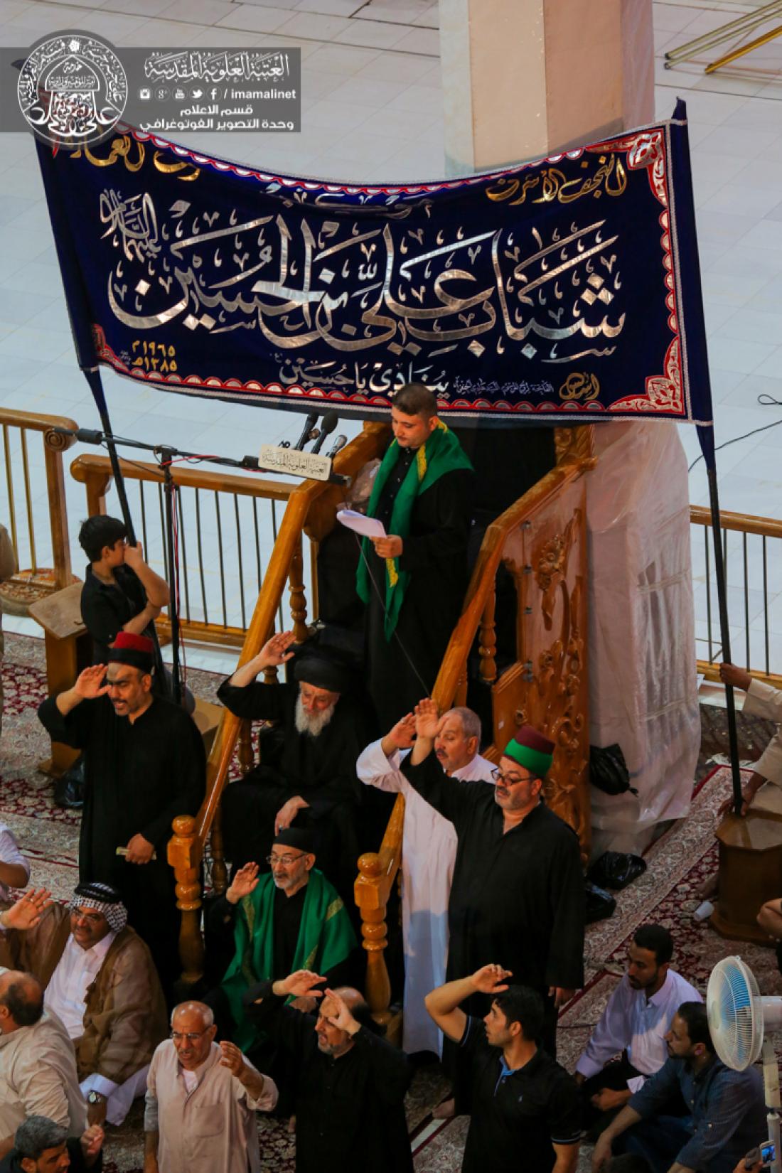 تقرير مصور : مواكب النجف الاشرف تعزي الامام علي عليه السلام بأستشهاد الامام جعفر الصادق سلام الله عليه | 
