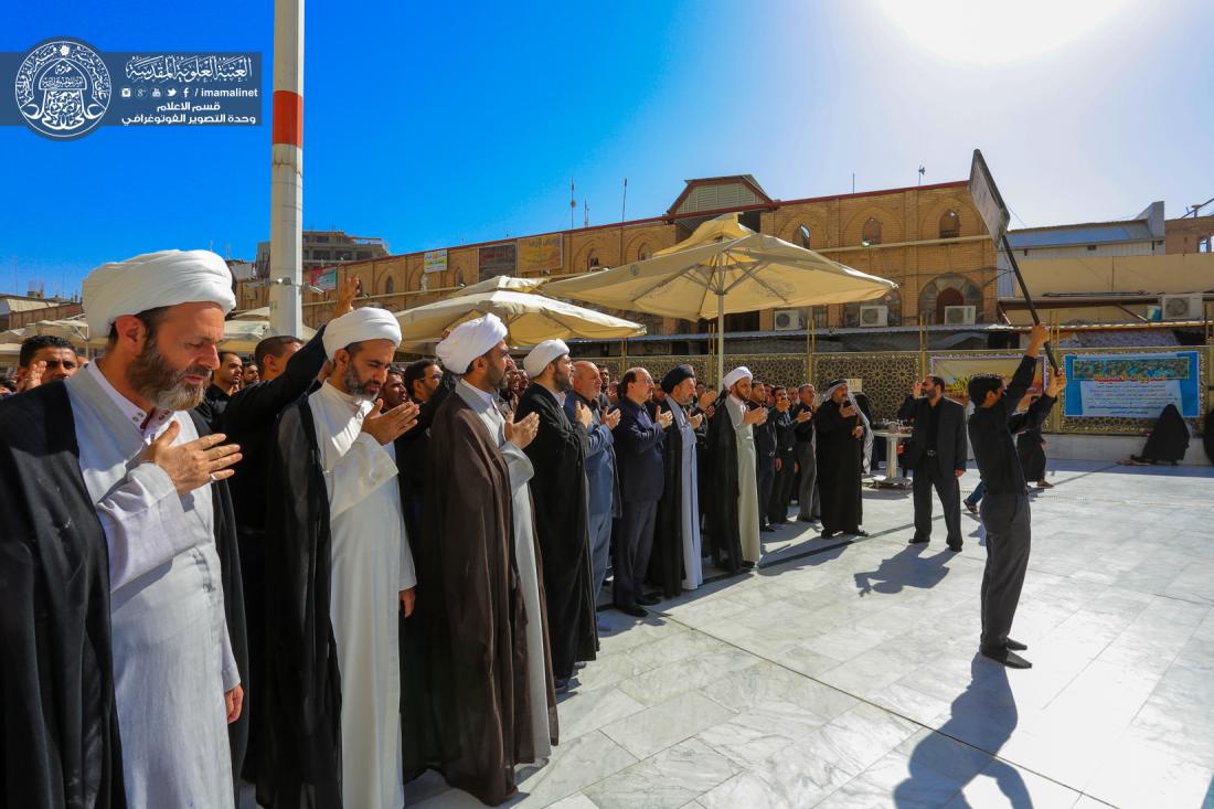 تقرير مصور : انطلاق موكب العتبة العلوية المقدسة في ذكرى استشهاد الامام جعفر الصادق سلام الله عليه | 