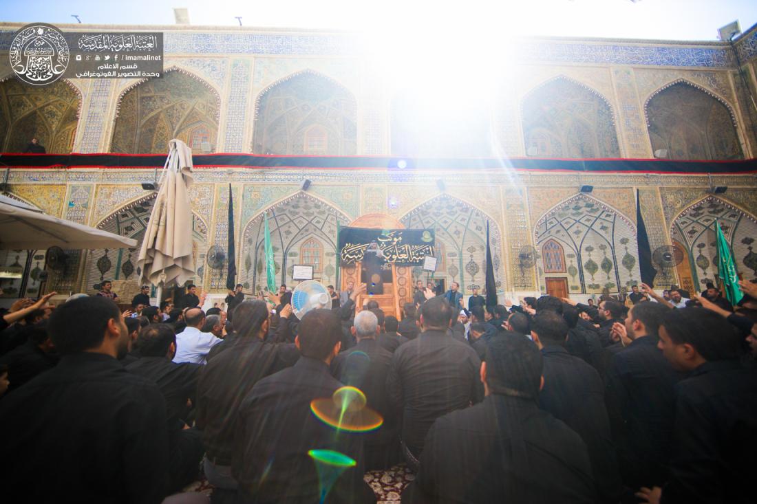 تقرير مصور : انطلاق موكب العتبة العلوية المقدسة في ذكرى استشهاد الامام جعفر الصادق سلام الله عليه | 