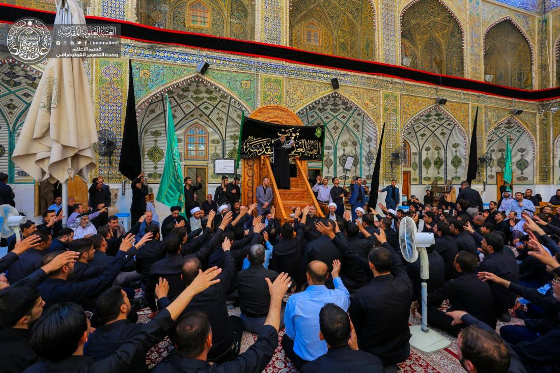تقرير مصور : انطلاق موكب العتبة العلوية المقدسة في ذكرى استشهاد الامام جعفر الصادق سلام الله عليه | 