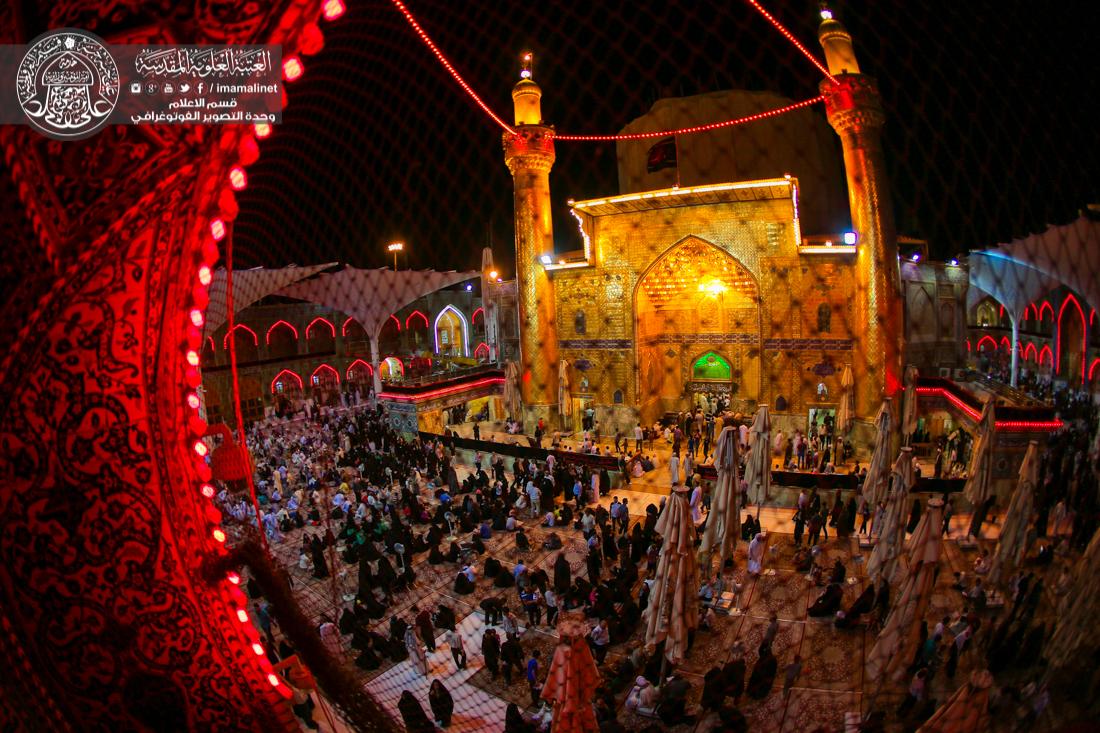 تقرير مصور : الاجواء الروحانية داخل العتبة العلوية المقدسة في ذكرى استشهاد الامام جعفر الصادق سلام الله عليه | 