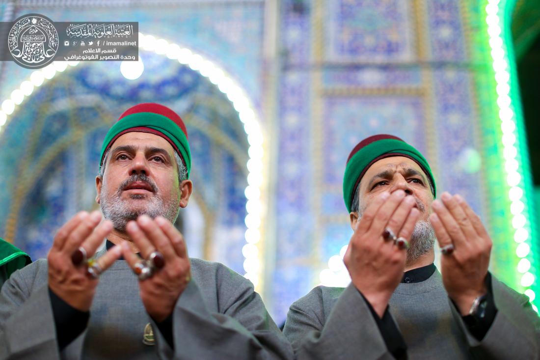 تقرير مصور : الاجواء الايمانية في ليلة الجمعة في العتبة الحسينية والعتبة العباسية في كربلاء المقدسة  | 