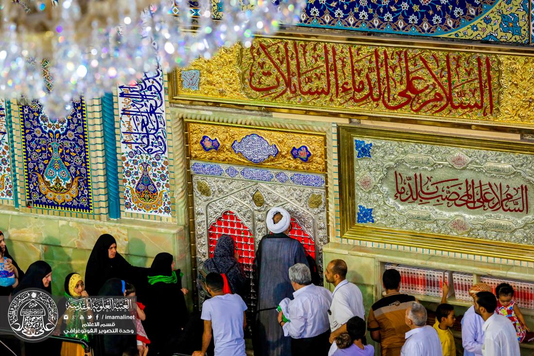 تقرير مصور : الاجواء الايمانية في ليلة الجمعة في العتبة الحسينية والعتبة العباسية في كربلاء المقدسة  | 