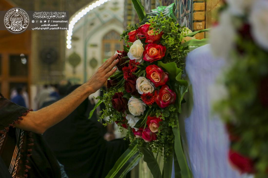 تقرير مصور : الاجواء الروحانية في ليلة ميلاد الامام الرضا سلام الله عليه في العتبة العلوية المقدسة | 