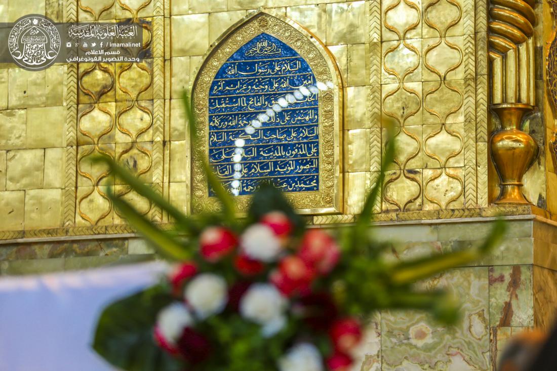 تقرير مصور : الاجواء الروحانية في ليلة ميلاد الامام الرضا سلام الله عليه في العتبة العلوية المقدسة | 