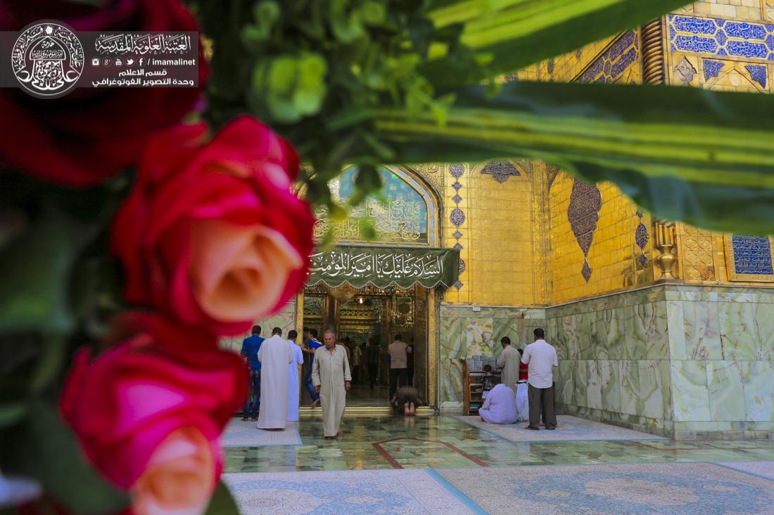 تقرير مصور : الاجواء الروحانية في ليلة ميلاد الامام الرضا سلام الله عليه في العتبة العلوية المقدسة | 