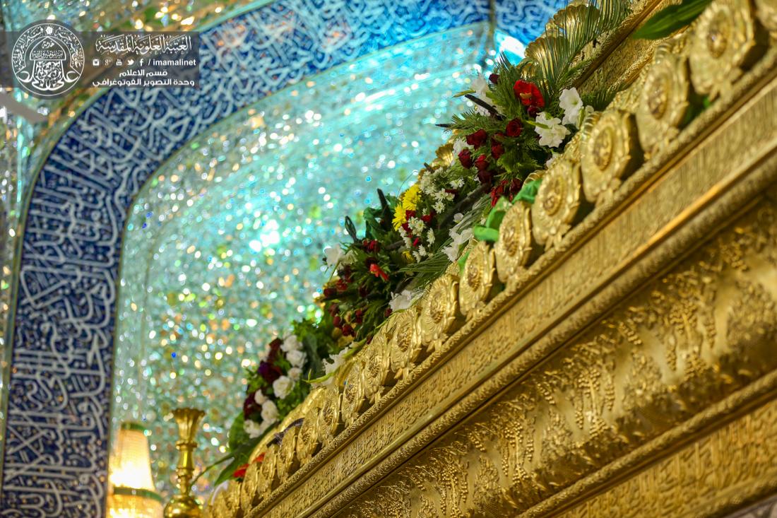 تقرير مصور : الاجواء الروحانية في ليلة ميلاد الامام الرضا سلام الله عليه في العتبة العلوية المقدسة | 