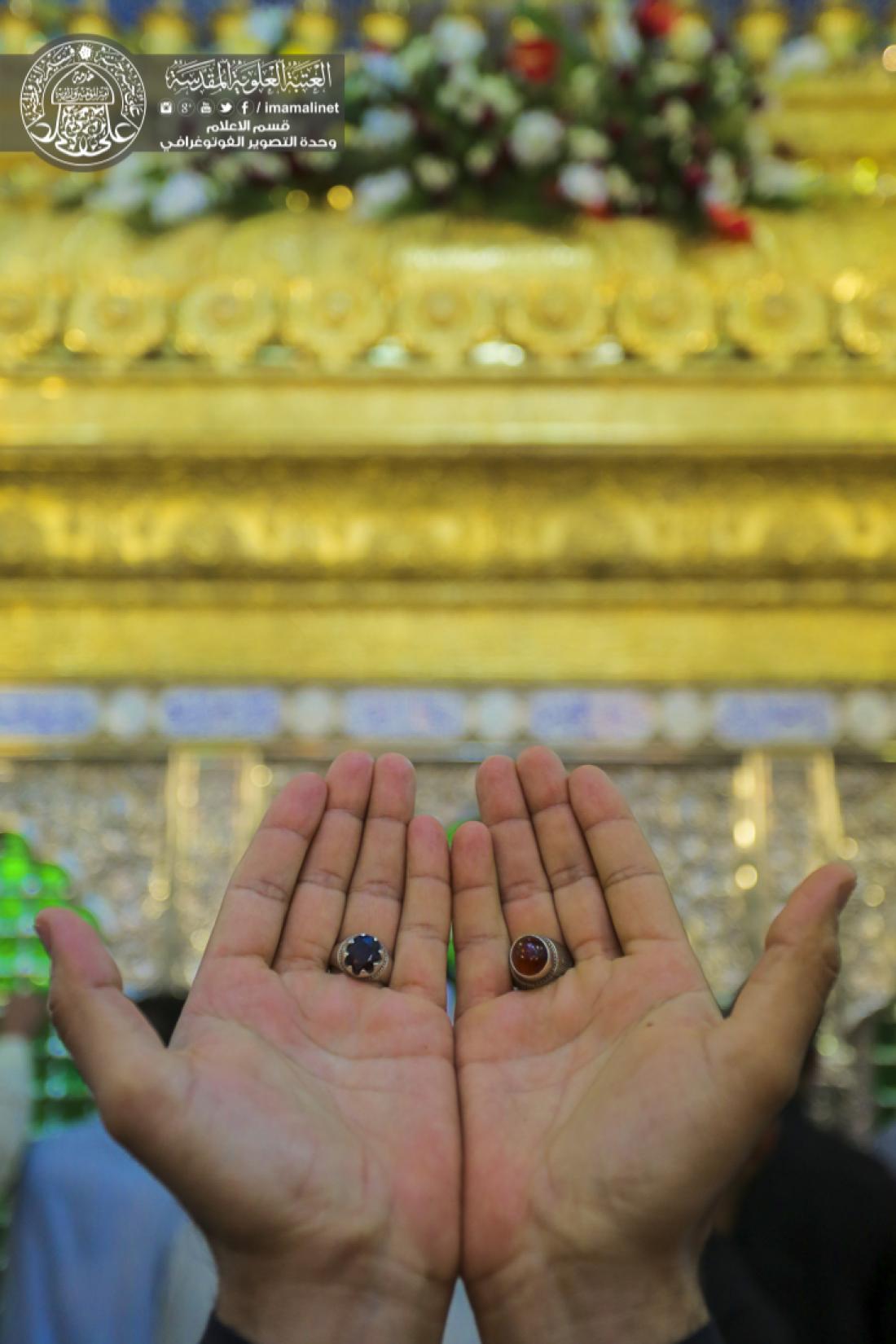 تقرير مصور : الاجواء الروحانية في ليلة ميلاد الامام الرضا سلام الله عليه في العتبة العلوية المقدسة | 