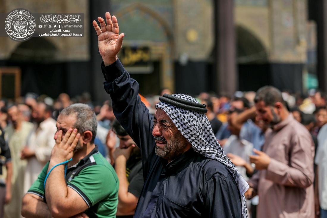 تقرير مصور : تشيع النعش الرمزي للامام محمد الجواد سلام الله عليه في ذكرى استشهاده في  العتبة الكاظمية المقدسة  | 