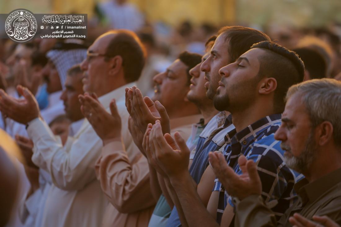 تقرير مصور : صلاة عيد الاضحى المبارك بأمامة الامين العام للعتبة العلوية المقدسة السيد نزار حبل المتين في المرقد الطاهر  | 