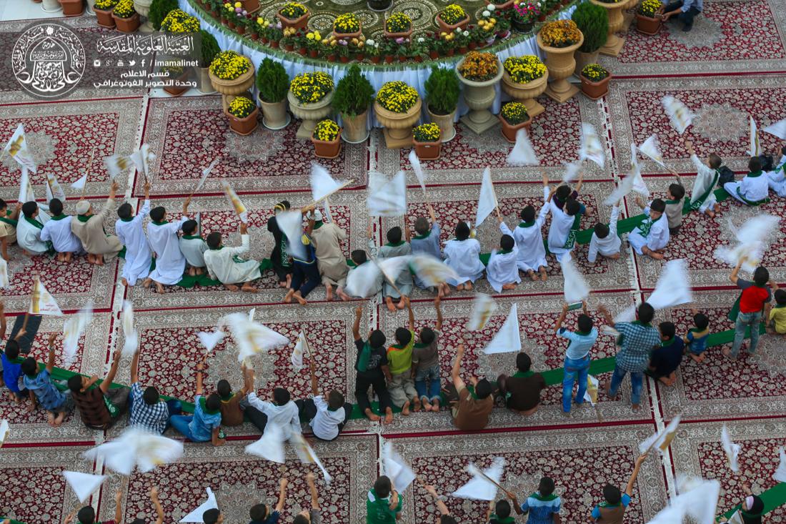 تقرير مصور : استمرار برنامج الزائر الصغير في ذكرى يوم مباهلة نجران في العتبة العلوية المقدسة | 