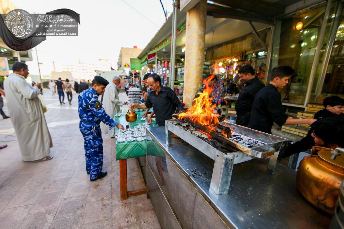 تقرير مصور : مدينة النجف الاشرف تتشح بالسواد في شهر محرم الحرام | 