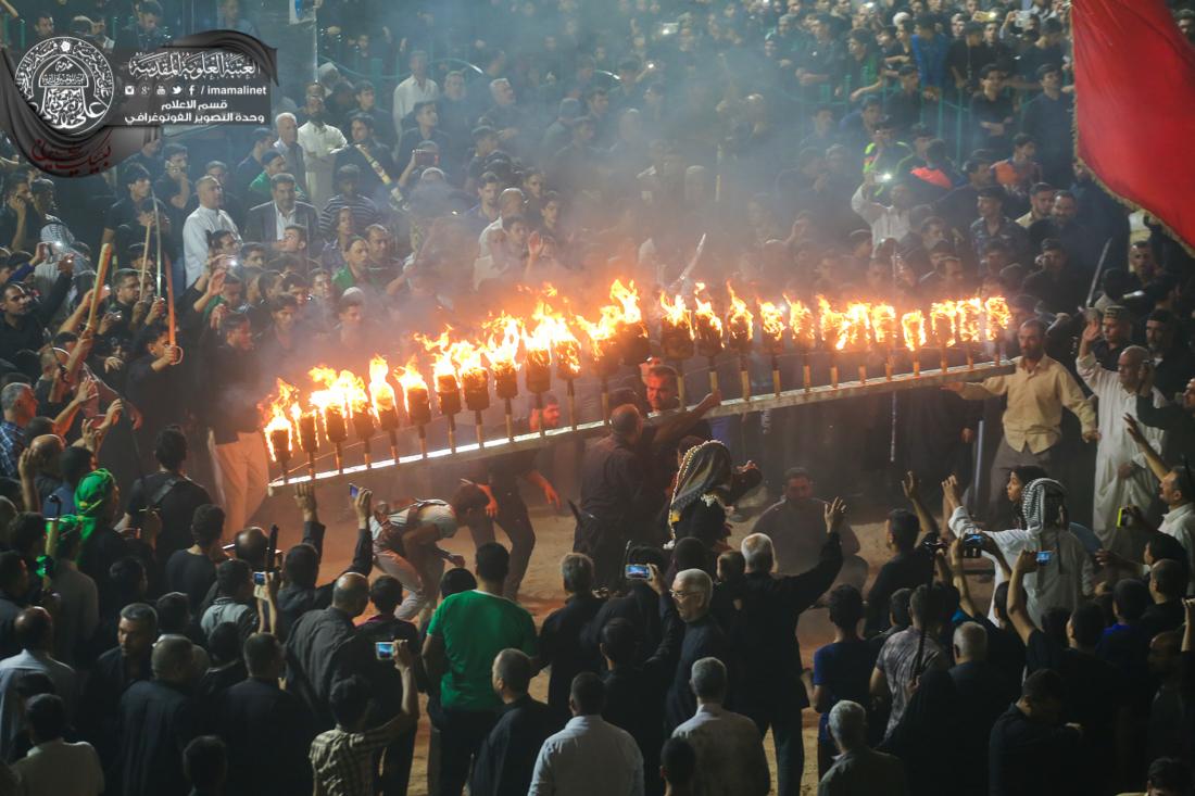 تقرير مصور : احياء ليلة الثامن من عاشوراء في النجف الاشرف | 