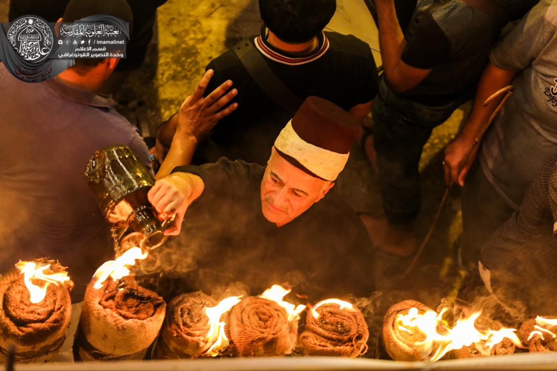 تقرير مصور : احياء ليلة الثامن من عاشوراء في النجف الاشرف | 