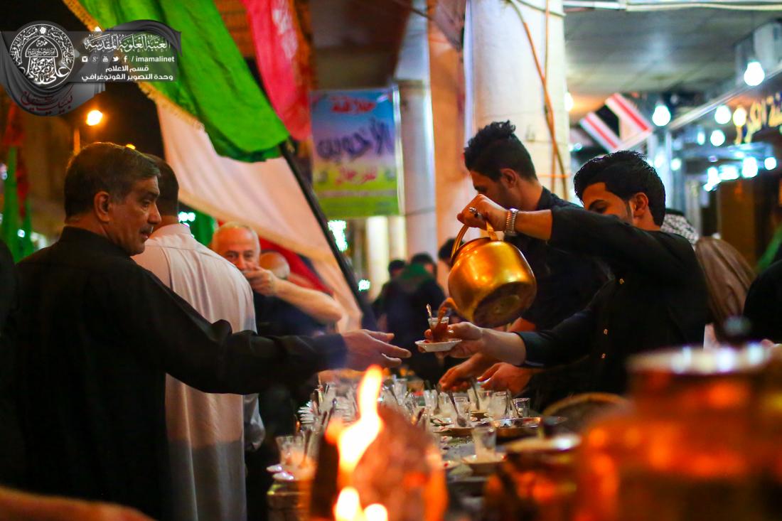 تقرير مصور : احياء ليلة التاسع من محرم الحرام في النجف الاشرف | 