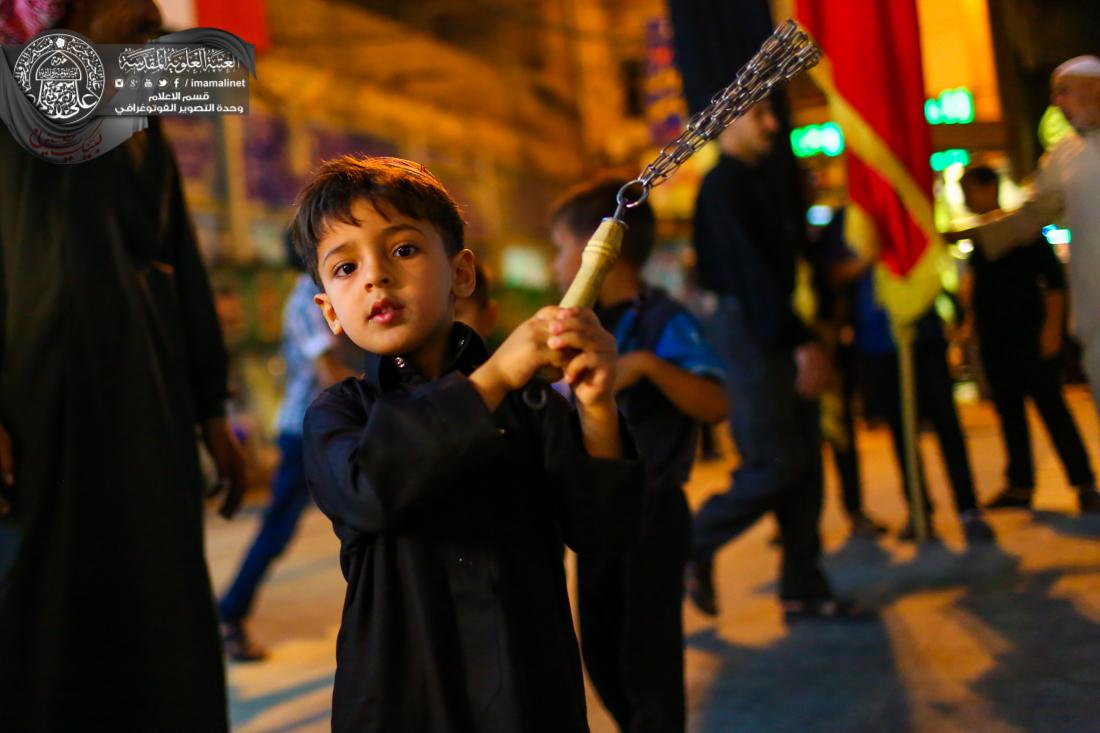 تقرير مصور : احياء ليلة التاسع من محرم الحرام في النجف الاشرف | 