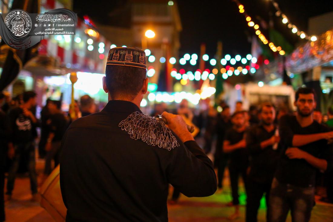 تقرير مصور : احياء ليلة التاسع من محرم الحرام في النجف الاشرف | 