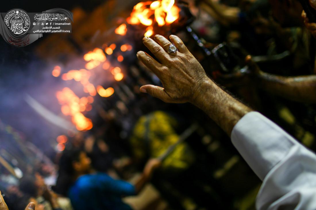 تقرير مصور : احياء ليلة التاسع من محرم الحرام في النجف الاشرف | 