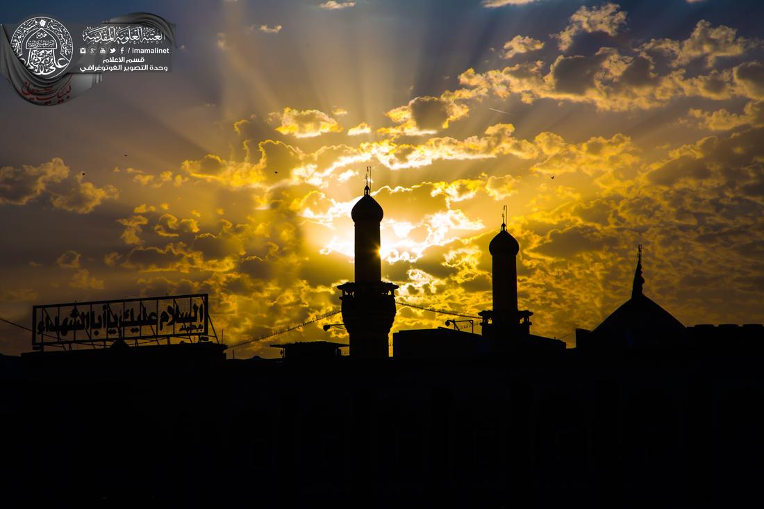 تقرير مصور : من كربلاء العشق المؤمنين يقومون بأحياء ذكرى يوم التاسع من محرم الحرام عند مرقد المولى الامام الحسين وابو الفضل العباس سلام الله عليهما في كربلاء المقدسة  | 