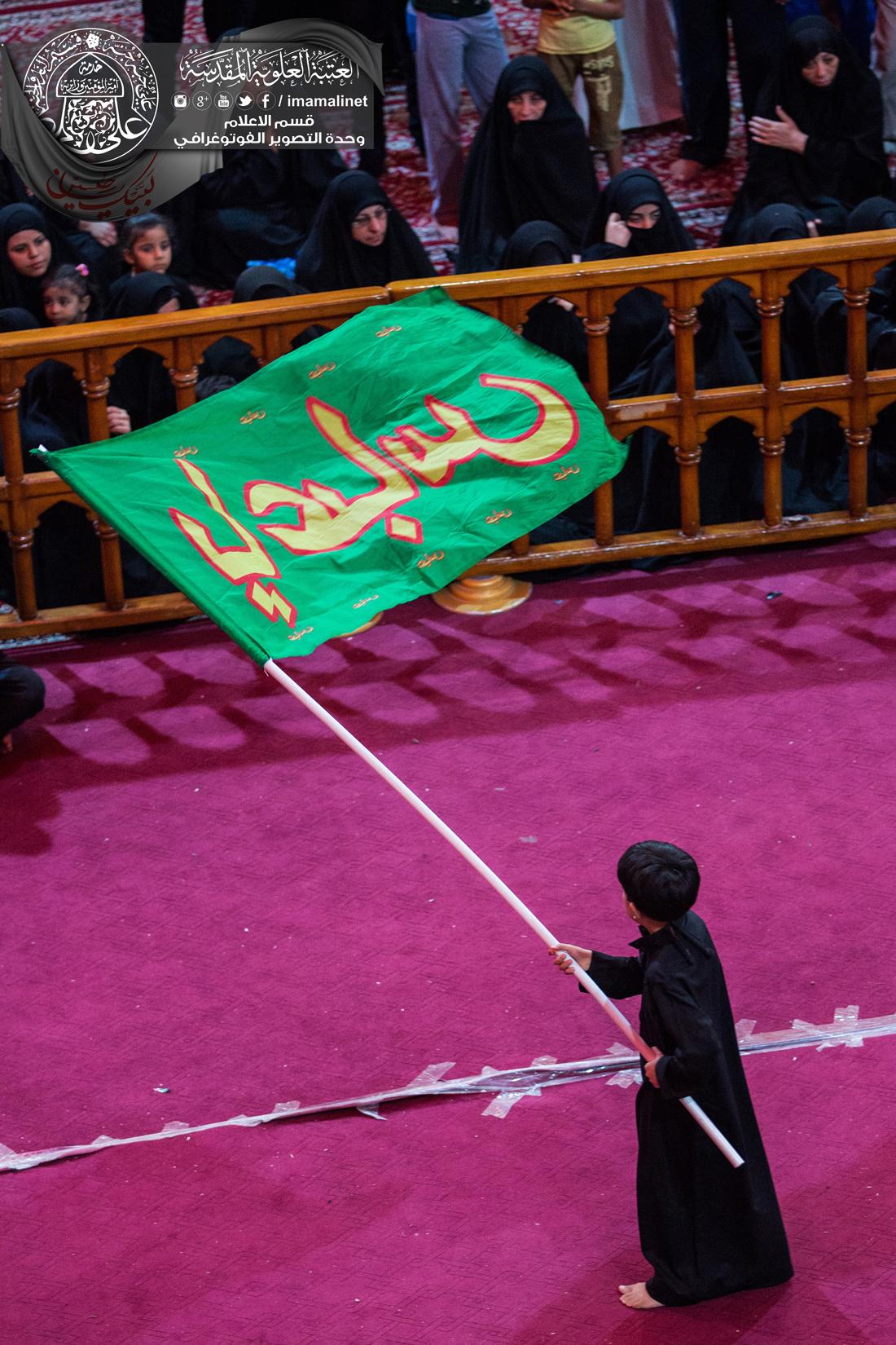 تقرير مصور : اجواء الحزن في ذكرى ليلة العاشر من محرم الحرام في كربلاء المقدسة  | 