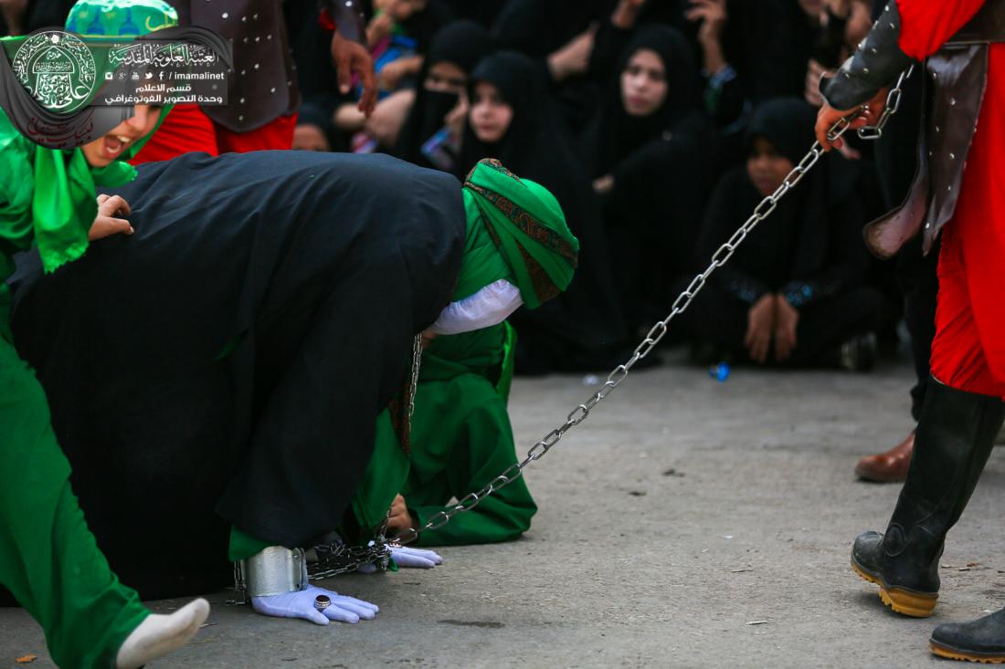 تقرير مصور : التشابيه في يوم العاشر من شهر محرم الحرام في النجف الاشرف | 