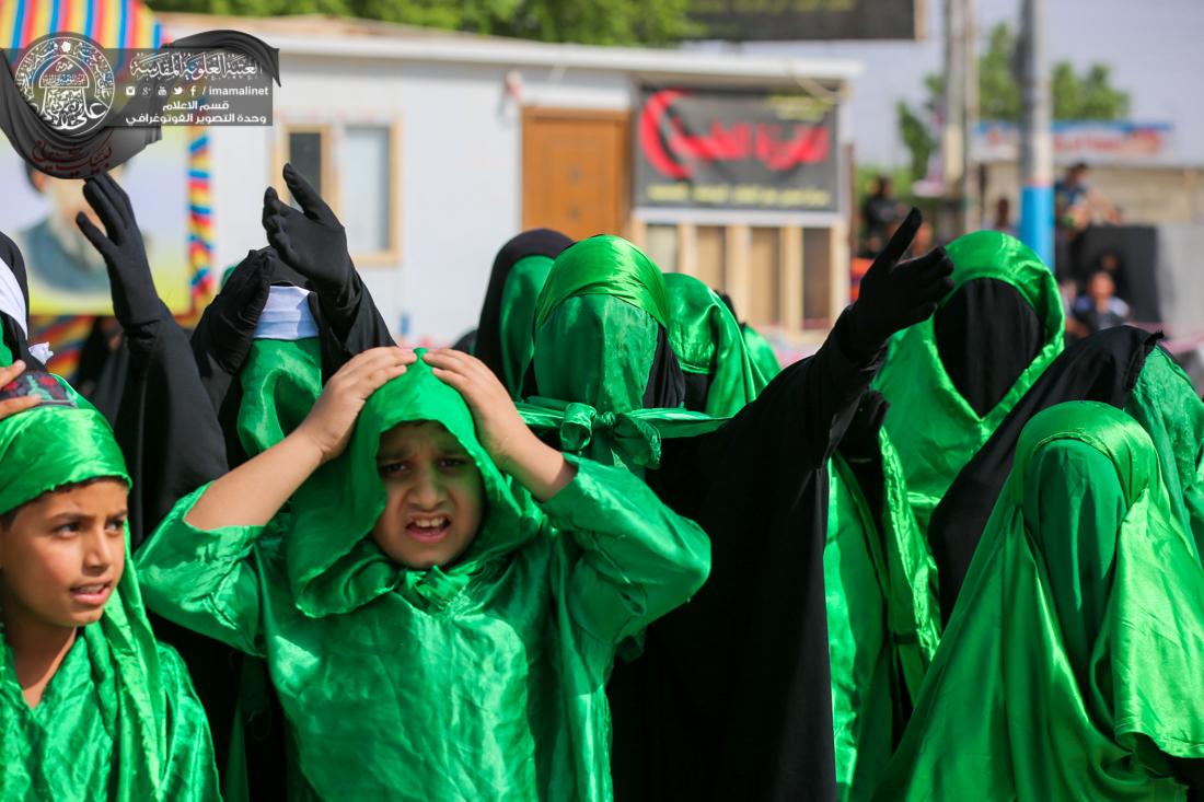 تقرير مصور : التشابيه في يوم العاشر من شهر محرم الحرام في النجف الاشرف | 